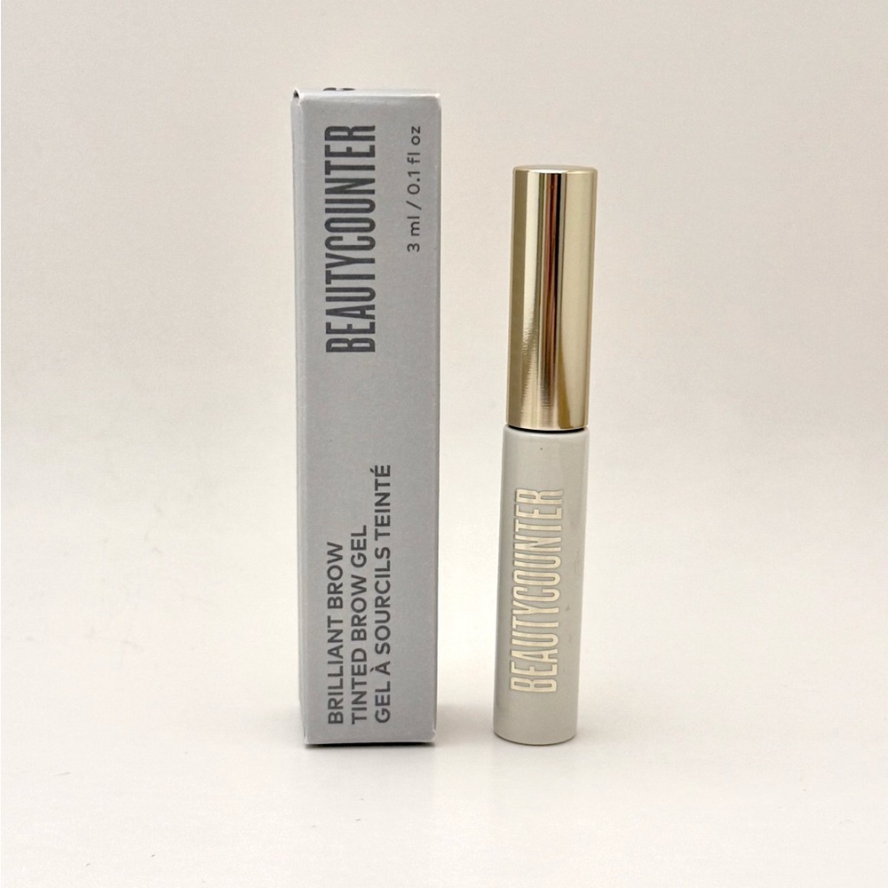 NEW Beautycounter Brilliant Brow Gel- Dark